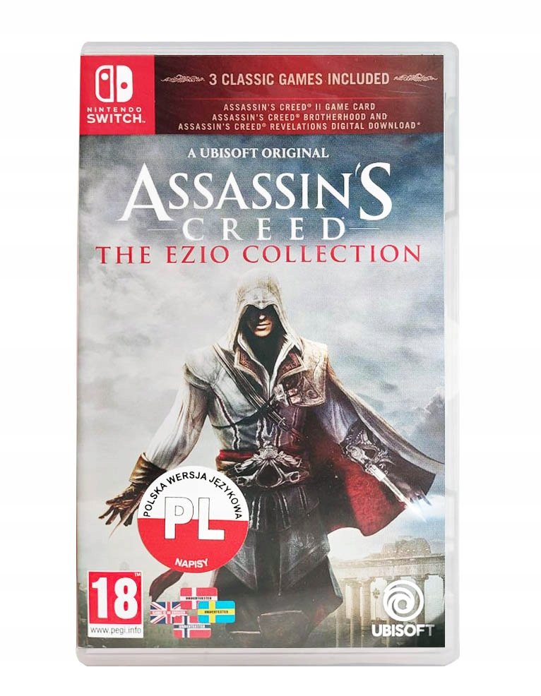 Фото - Гра Ubisoft Assassin'S Creed Ezio Collection, Nintendo Switch 