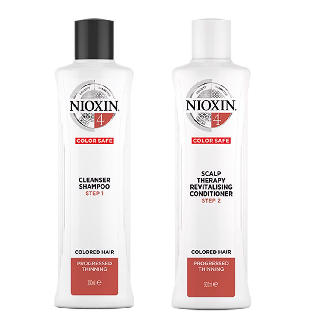 Nioxin, System 4, Zestaw do znacznie przerzedzonych włosów, 2 szt ...