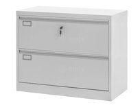 Niska szafka z szerokimi szufladami na dokumenty, akta, do archiwum, biura, sekretariatu