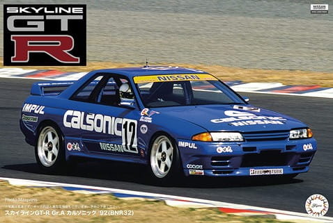 Фото - Збірна модель Fujimi Nissan Skyline GT-R Gr.A Calsonic 92  1:12  141848 (BNR32)