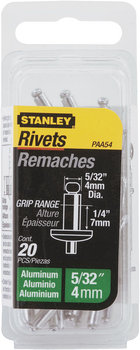 Nit aluminiowy STANLEY, 4x6 mm, 20 szt - Stanley