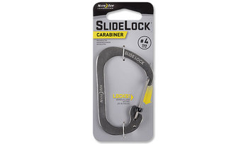 Nite Ize, Karabinek, SlideLock Carabiner #4 - Stalowy - CSL4-11-R6 (23253) - Nite-Ize