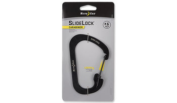 Nite Ize, Karabinek, SlideLock Carabiner #6 - Czarny - CSL6-01-R6 (23302) - Nite-Ize