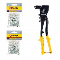 NITOWNICA DO NITÓW ALUM. + 100 NITÓW 3.2 MM TOPEX