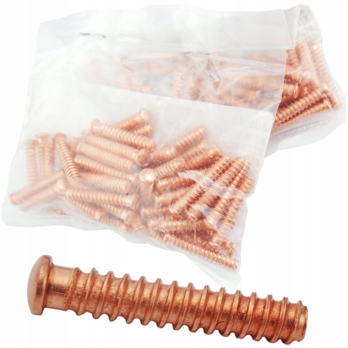 NITY GWINTOWANE Miedziowane 5x25mm 100szt Do SPOTTERA Wyci ganie nity-gwintowane-miedziowane-5x25mm-100szt-do-spottera-wyci-ganie