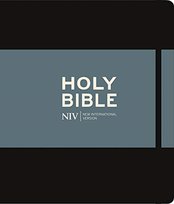 NIV Journalling Black Hardback Bible Opracowanie zbiorowe