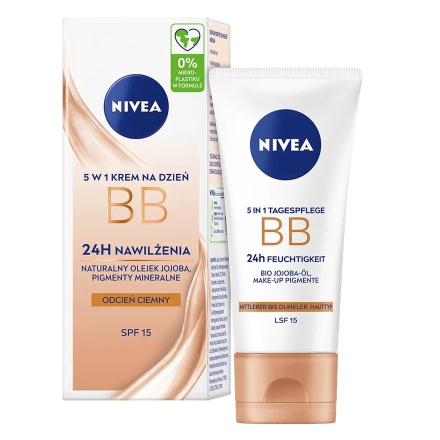 Empik Nivea 5w1 krem BB na dzień Ciemny 50ml