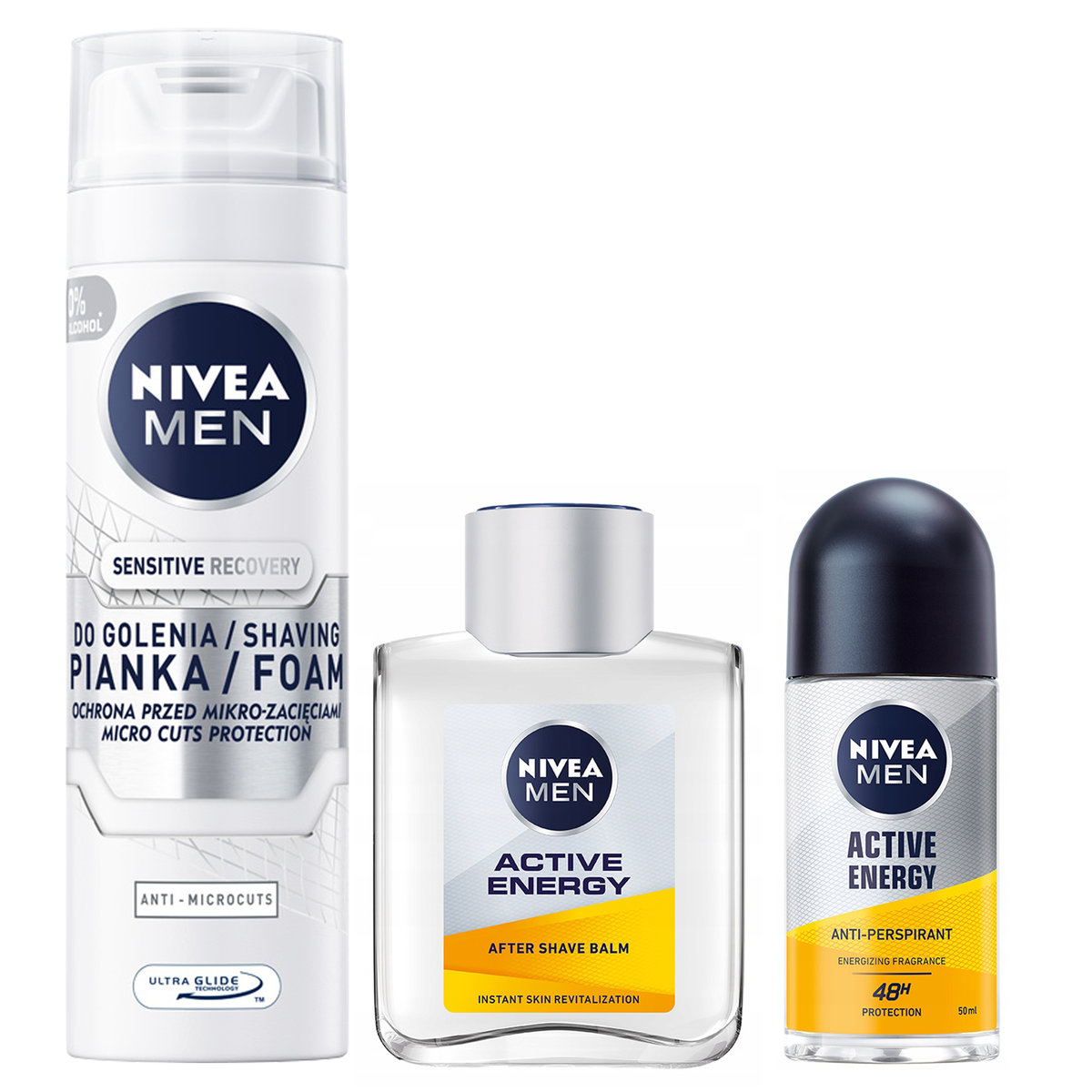 Nivea Active Energy Trio Zestaw Kosmetyków Do Pielęgnacji 3 Szt Sklep Empikcom 1724