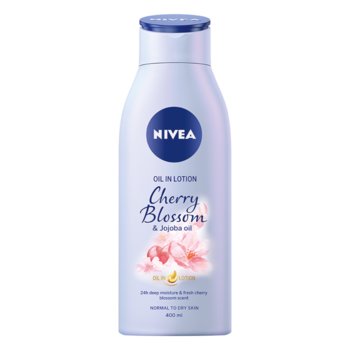 NIVEA Balsam do ciała o zapachu Kwiatu Wiśni z Olejkiem Jojoba 400 ml - Nivea