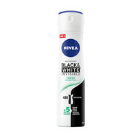 Nivea, Black&White Invisible Fresh antyperspirant spray 150ml Nivea