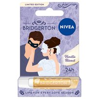 NIVEA BRIDGERTON EDITION Vanilla Biscuit Pielęgnująca pomadka do ust 4,8g