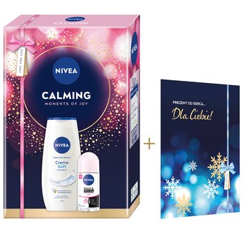 NIVEA CALMING Zestaw Świąteczny Kosmetyków damskich na prezent - Nivea