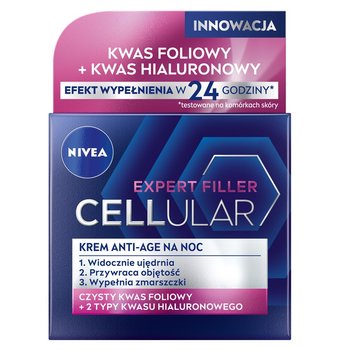 Nivea, Cellular Expert Filler krem anti-age na noc 50ml - Nivea