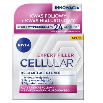 Nivea, Cellular Expert Filler SPF15 krem anti-age na dzień 50ml - Nivea