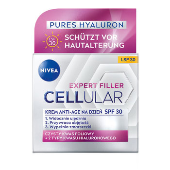 Nivea, Cellular Expert Filler Spf30 Krem Anti-age Na Dzień, 50ml - Nivea