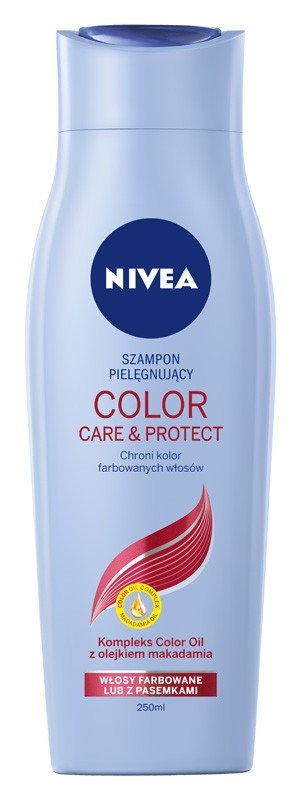 Empik Nivea, Color Care & Protect, szampon chroniący kolor, 250 ml