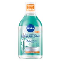 NIVEA Derma Skin Clear Płyn Micelarny do demakijażu z 5% serum 400 ml