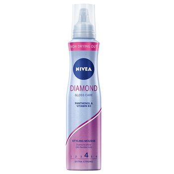 Nivea, Diamond Gloss Care pianka do włosów 150ml - Nivea