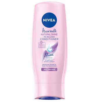 Nivea, Hairmilk Natural Shine łagodna odżywka wyzwalająca blask włosów 200ml - Nivea