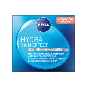 Nivea, Hydra Skin Effect żel-krem na noc moc regeneracji 50ml - Nivea