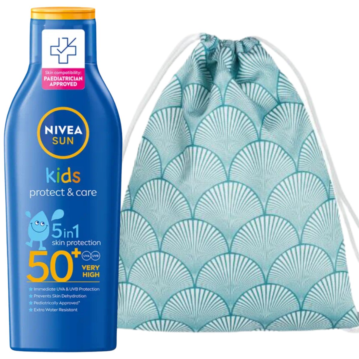 Nivea Kids Protect & Moisture SPF50 + Plecak Plażowy | Sklep EMPIK.COM