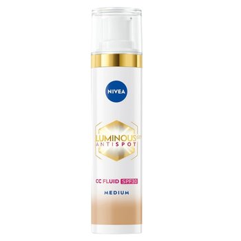 Nivea, Luminous630®, Krem CC przeciw przebarwieniom SPF30, 02 Medium, 40ml - Nivea