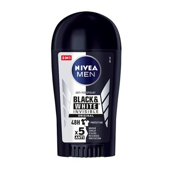 Nivea, Men Black&White Invisible Original antyperspirant w sztyfcie 40ml - Nivea