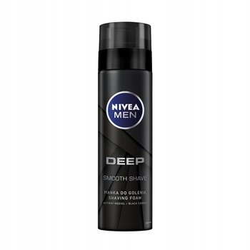 Nivea Men Deep, Pianka Do Golenia, 200 ml - Nivea Men