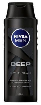 Nivea, Men Deep, rewitalizujący szampon do włosów, 400 ml - Nivea