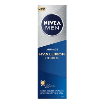 Nivea, Men Hyaluron przeciwzmarszczkowy krem pod oczy, 15ml - Nivea
