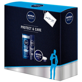 Nivea Men, Protect&Care, zestaw kometyków, 3 elementy - Nivea Men
