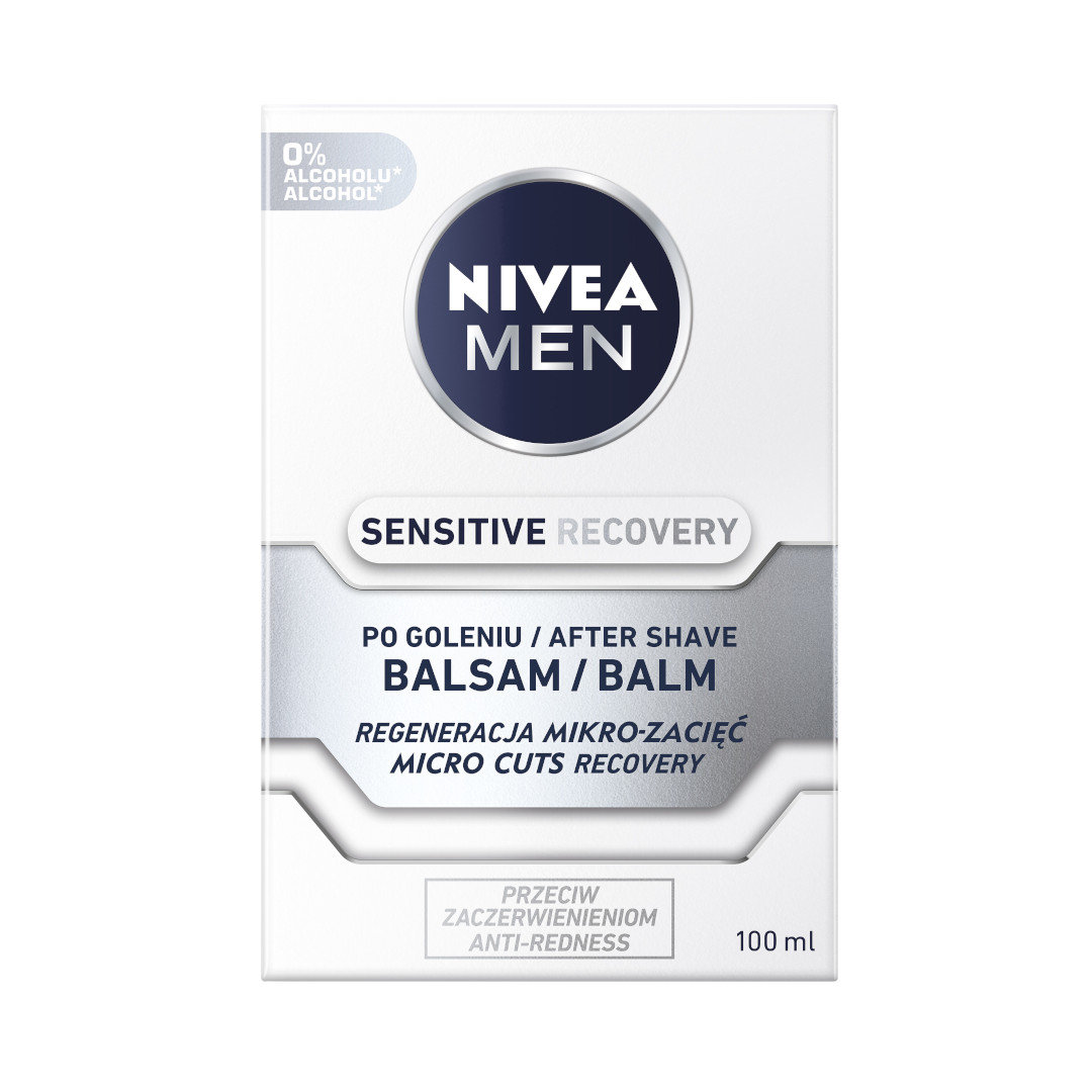 Фото - Лосьйон після гоління Nivea , Men Sensitive Recovery regenerujący balsam 100ml 