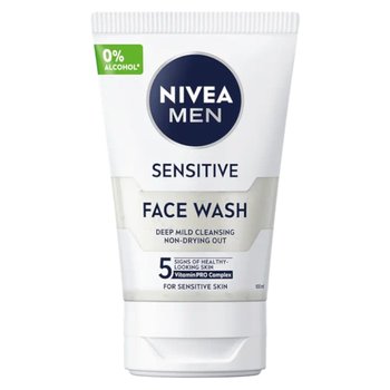 Nivea, Men Sensitive żel do mycia twarzy, 100ml - Nivea