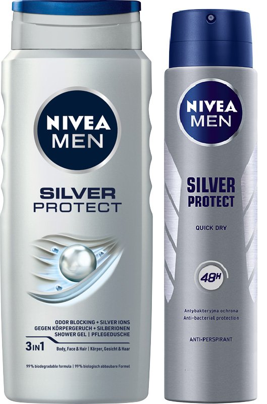 Nivea Men Silver Zestaw Kosmetyków 2 Szt Sklep Empik