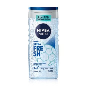 Nivea Men, Żel Pod Prysznic Ultra Fresh, 250ml - Nivea