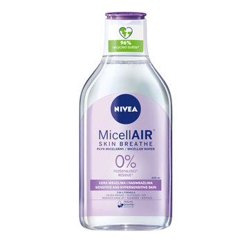 Nivea, MicellAir Skin Breathe pielęgnujący płyn micelarny do cery wrażliwej i nadwrażliwej 400ml - Nivea