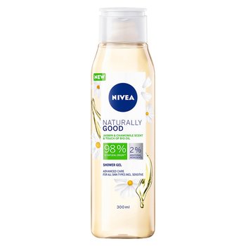 Nivea, Naturally Good Shower Gel żel pod prysznic o zapachu rumianku z BIO olejkiem 300ml - Nivea