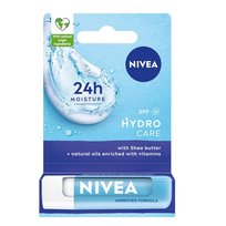 Nivea Pielęgnująca Pomadka Do Ust Hydro Care 4,8G Spf15 Ochrona Słoneczna Nivea
