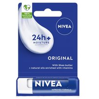 Nivea,Pielęgnująca pomadka do ust Original 4.8g Nivea