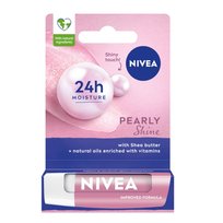 Nivea, Pielęgnująca Pomadka Do Ust, Pearly Shine, 4.8g Nivea