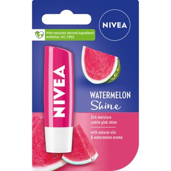 Nivea, Pielęgnująca pomadka do ust Watermelon Shine, 4.8g - Nivea