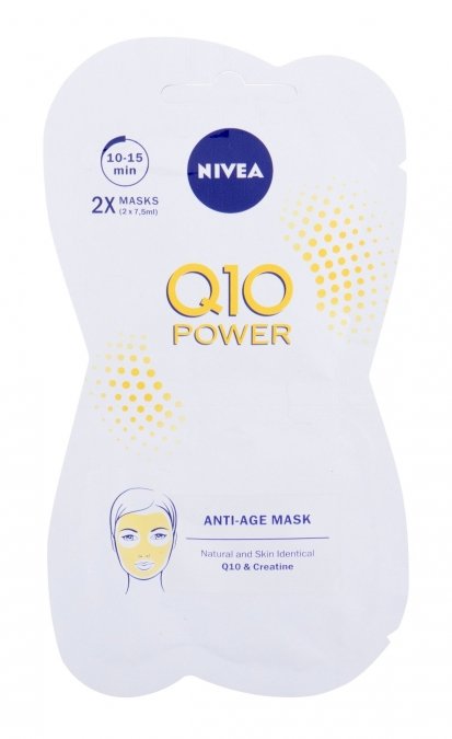 Zdjęcia - Maska do twarzy Nivea Q10 Power Anti-Age 15ml 