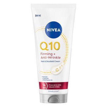 Nivea Q10 Ujędrniający + Przeciwzmarszczkowy krem do pielęgnacji szyi i dekoltu 200ml - Nivea