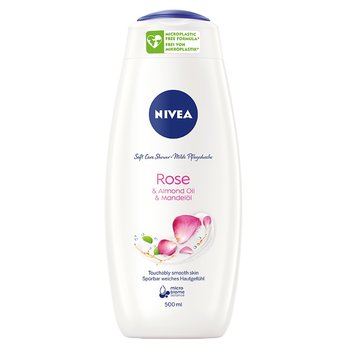 Nivea, Rose & Almond Oil Care Shower pielęgnujący żel pod prysznic 500ml - Nivea