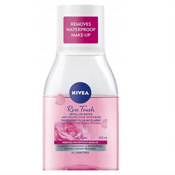 Nivea, Rose Touch dwufazowy płyn micelarny z organiczną wodą różaną 100ml - Nivea