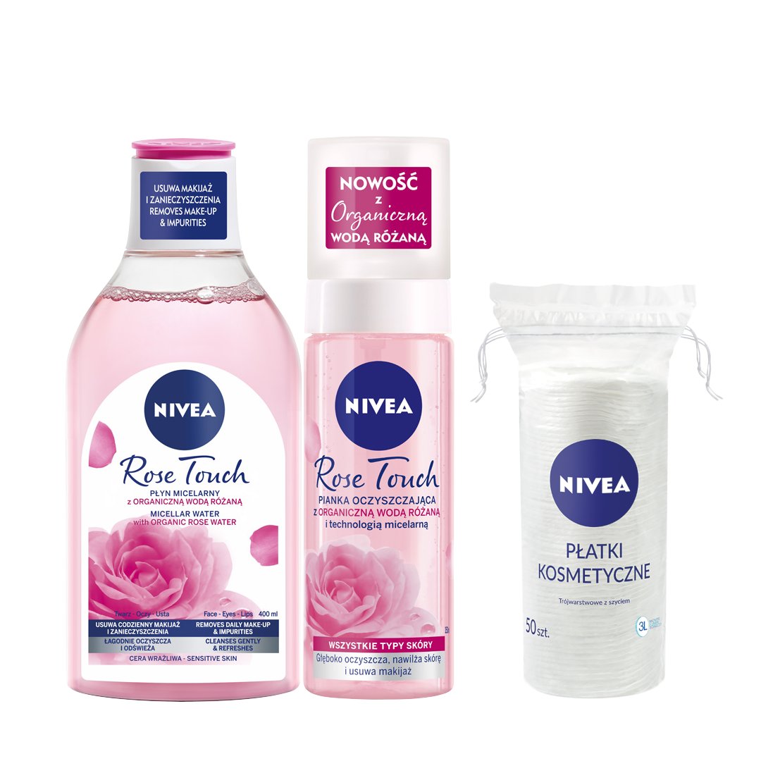 Nivea Rose Touch Zestaw Kosmetyków Do Pielęgnacji 3 Szt Sklep Empikcom 3702