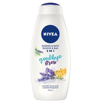 Nivea, Shower & Bath płyn do kąpieli i żel pod prysznic 2w1 Goodbye Stress 750ml - Nivea