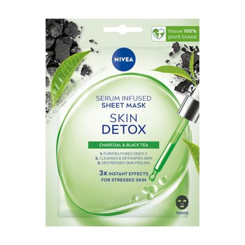 Nivea, Skin Detox, Maska w płachcie z serum detoksykującym - Nivea