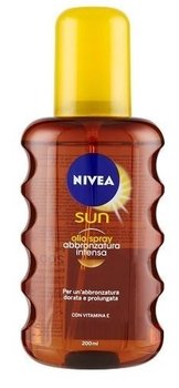 NIVEA SUN intensywny olejek w sprayu olejek do opalania w 200 ml - Nivea Sun