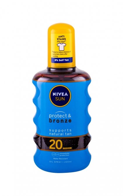 Фото - Крем для засмаги Nivea Sun Protect & Bronze Oil Spray 200ml 